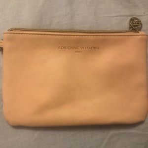 Adrienne Vittadini Pink Clutch Wrislet with Debit Card Holder